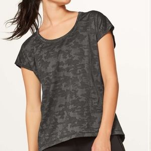 Lululemon Miles Ahead Short Sleeved Tee